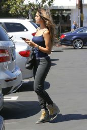 Eiza Gonzalez in Tights - Out in West Hollywood, August 2015