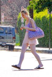 Elle Fanning – Heads to Ballet Class in Los Angeles, August 2015