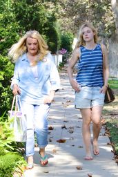 Elle Fanning - Out in Beverly Hills, August 2015