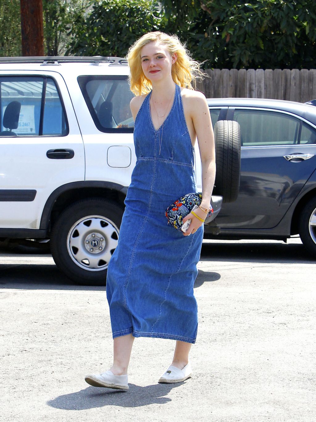 Elle Fanning Summer Style - Out in Beverly Hills, August 2015 • CelebMafia