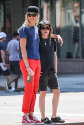 Ellen Page With Her Girlfriend Samantha Thomas in New York CIty, August 2015