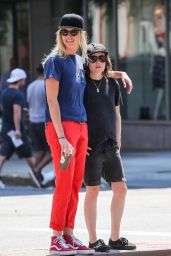 Ellen Page With Her Girlfriend Samantha Thomas in New York CIty, August 2015