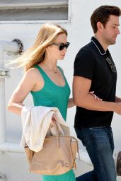 Emily Blunt - Going to a Movie Theatre in Los Angeles, August 2015