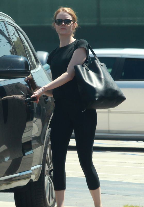 Emma Stone Street Style - Out in LA, August 2015