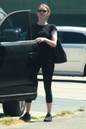 Emma Stone Street Style - Out in LA, August 2015