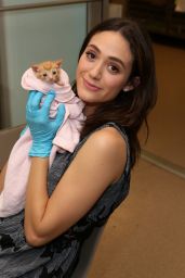 Emmy Rossum - Microsoft and Best Friends Animal Society, Upgrade Your World event in Los Angeles