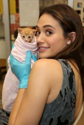 Emmy Rossum - Microsoft and Best Friends Animal Society, Upgrade Your World event in Los Angeles