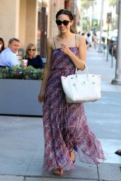 Emmy Rossum Summer Style - Out in Beverly Hills, July 2015