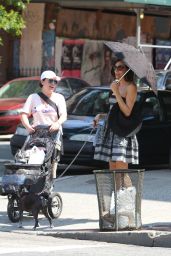 Famke Janssen - Out in New York City, August 2015