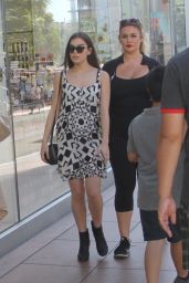 Hailee Steinfeld With a Friend Shopping in Hollywood - August 2015