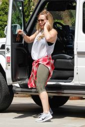 Hilary Duff - Out in West Hollywood, August 2015