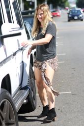 Hilary Duff Street Style - Out in West Hollywood, August 2015