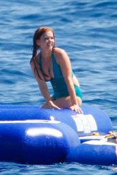 Isla Fisher in Swimsuit - St Tropez, August 2015
