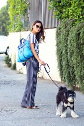 Jamie Chung - Walking Her Dog in Sherman Oaks, August 2015