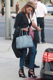 Jessica Alba in Jeans - Shopping at the Rebecca Minkoff Store in Hollywood, August 2015