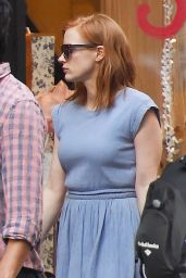 Jessica Chastain - Out in Manhattan, August 2015