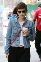 Kate Mara Casual Style - Out in New York City, August 2015