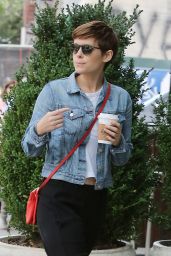 Kate Mara Casual Style - Out in New York City, August 2015