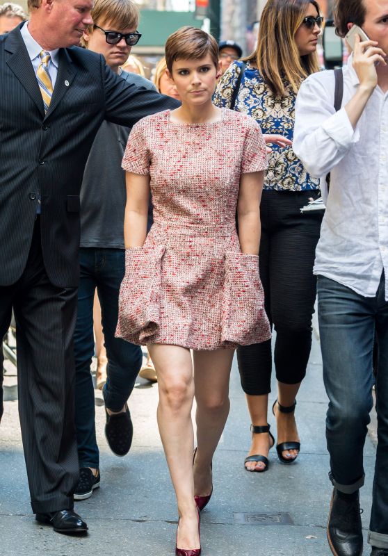 Kate Mara Style - Out in New York City, August 2015
