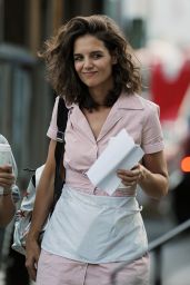Katie Holmes - All We Had Set Photos - NYC, August 2015