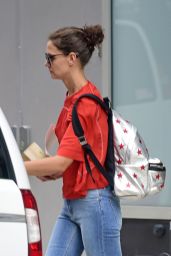 Katie Holmes Street Style - Out in New York City, August 2015