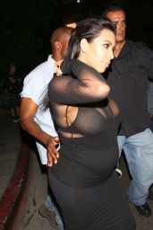 Kim Kardashian Leaves Kylie Jenner