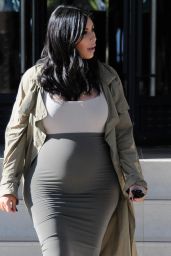 Kim Kardashian Style - Shops at Barneys in Los Angeles, August 2015
