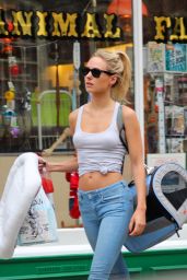 Kimberley Garner Street Style - Out in London, August 2015