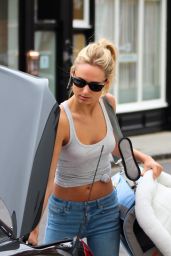 Kimberley Garner Street Style - Out in London, August 2015