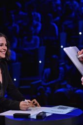 Kristen Stewart at The Tonight Show with Jimmy Fallon in New York City, August 2015