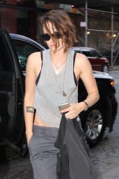 Kristen Stewart - Outside Her Hotel in New York City, August 2015