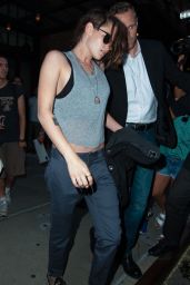 Kristen Stewart - Outside Her Hotel in New York City, August 2015
