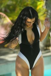 Kylie Jenner Swimsuit Photoshoot in St. Barts - August 2015