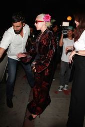 Lady Gaga – Leaving a restaurant in West Hollywood, August 2015