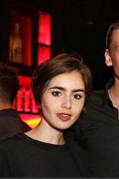 Lily Collins - W London Openinig in London, August 2015