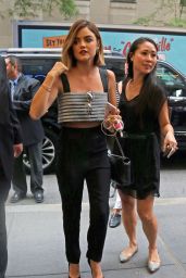 Lucy Hale - at the NBC studios in New York City, August 2015
