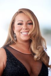 Mariah Carey at Her Hollywood Walk of Fame Ceremony