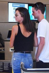 Miranda Kerr - at LAX Airport, August 2015