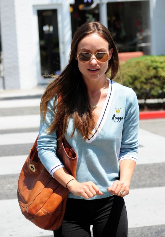 Olivia Wilde - Out in Los Angeles, August 2015