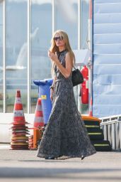 Paris Hilton at the Zurich Airport, August 2015