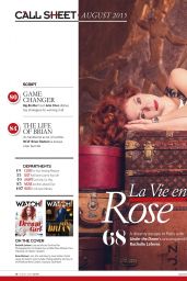Rachelle Lefevre - Watch Magazine - August 2015 Issue