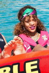 Rihanna in a Bikini in Barbados, August 2015