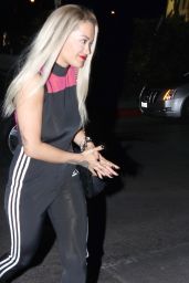 Rita Ora Leaving the Chateau Marmont in West Hollywood, August 2015