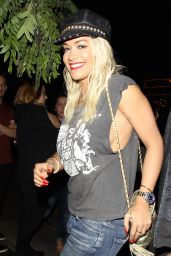 Rita Ora Night Out Style - Out in West Hollywood, August 2015