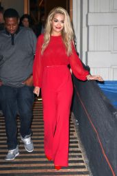 Rita Ora Style - Nobu Restaurant in NYC , August 2015