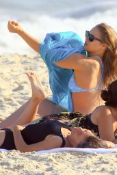 Ronda Rousey in a Bikini at a Beach in Rio de Janeiro, August 2015