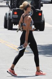 Rosie Huntington-Whiteley - Leaving the Gym in West Hollywood, August 2015
