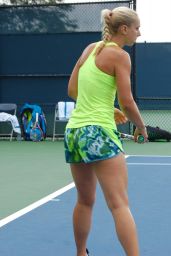 Sabine Lisicki - 2015 WTA Cincinnati Training