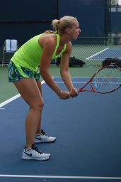 Sabine Lisicki - 2015 WTA Cincinnati Training • CelebMafia