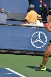 Sabine Lisicki – Practice at the US Open in New York, August 2015